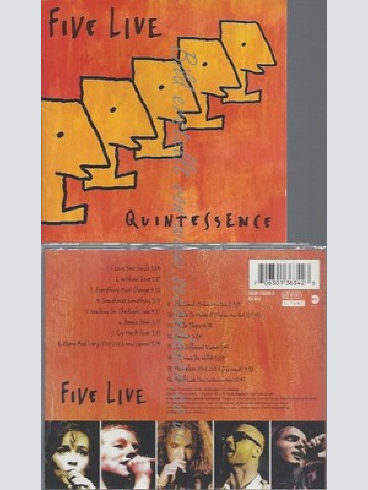 CD--FIVE LIVE - - -- QUINTESSENCE