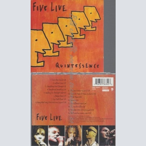 CD--FIVE LIVE - - -- QUINTESSENCE