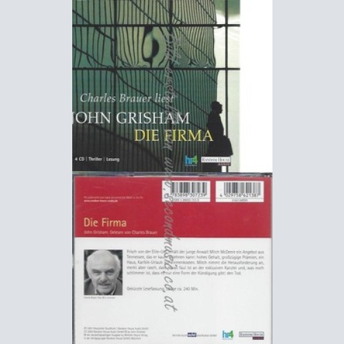 CD--JOHN GRISHAM - AUDIOBOOK -- DIE FIRMA