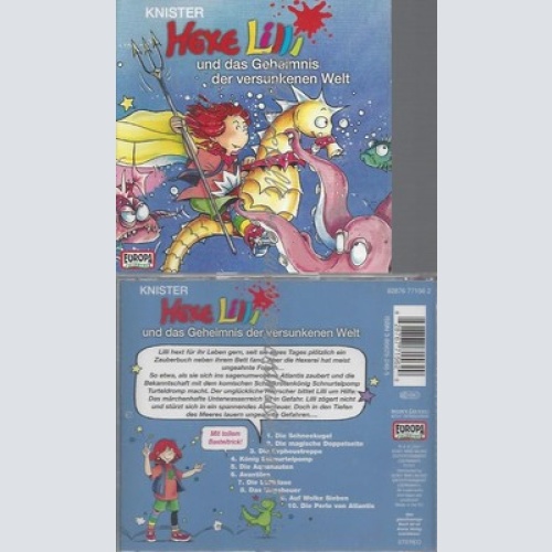 CD--HEXE LILLI - - -- HEXE LILLI-UND DAS GEHEIMNIS DER VERSUNKENEN WELT