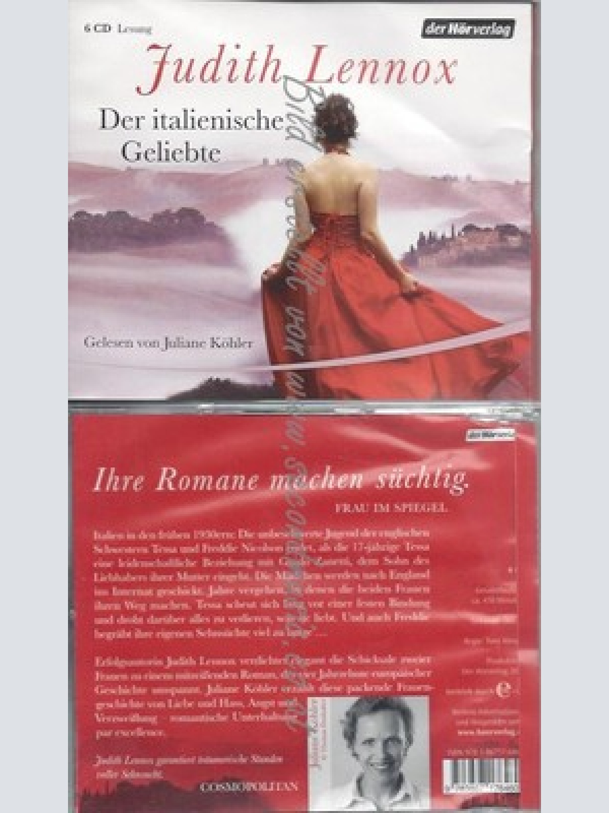 CD--JUDITH LENNOX UND JULIANE KÖHLER  GEKÜRZTE AUSGABE -- DER ITALIENISCHE GELIE