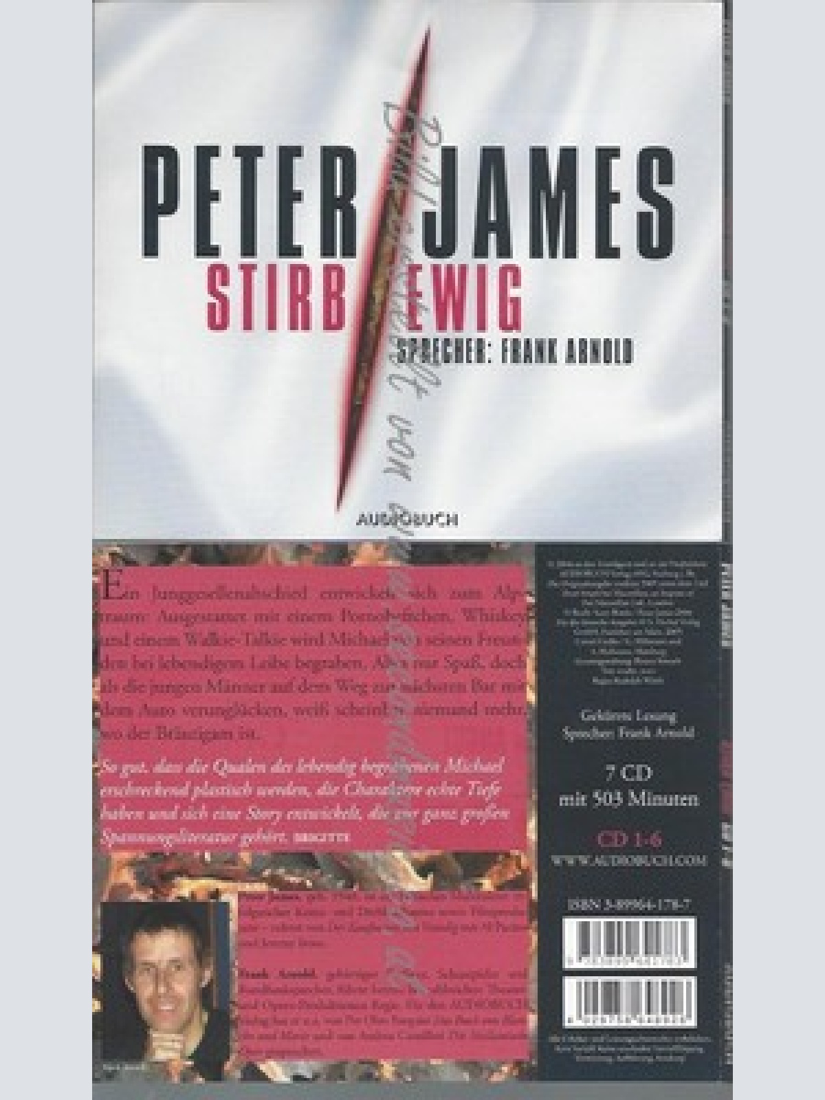 CD--PETER JAMES--STIRB REIB--AUDIOBOOK--7CDS