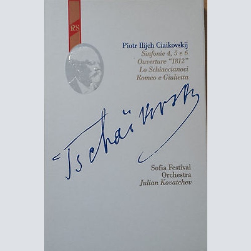 CD--PIOTR ILIJCH CIAIKOVSKIJ--SINFONIE 4 5E 6 --OVERTOURE--4 CD SET