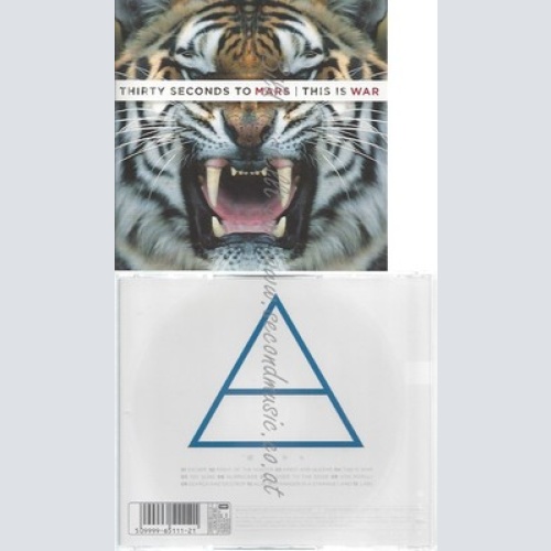 CD--THIRTY SECONDS TO MARS - - -- THIS IS WAR