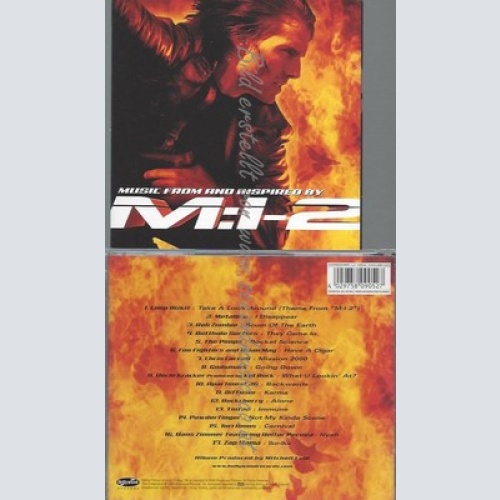 CD--MISSION IMPOSSIBLE 2 - - - SOUNDTRACK -- MISSION IMPOSSIBLE 2- LIMITED EDITI