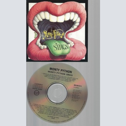 CD--MONTY PYTHON - - - IMPORT -- SINGS [MONTY PYTHON]