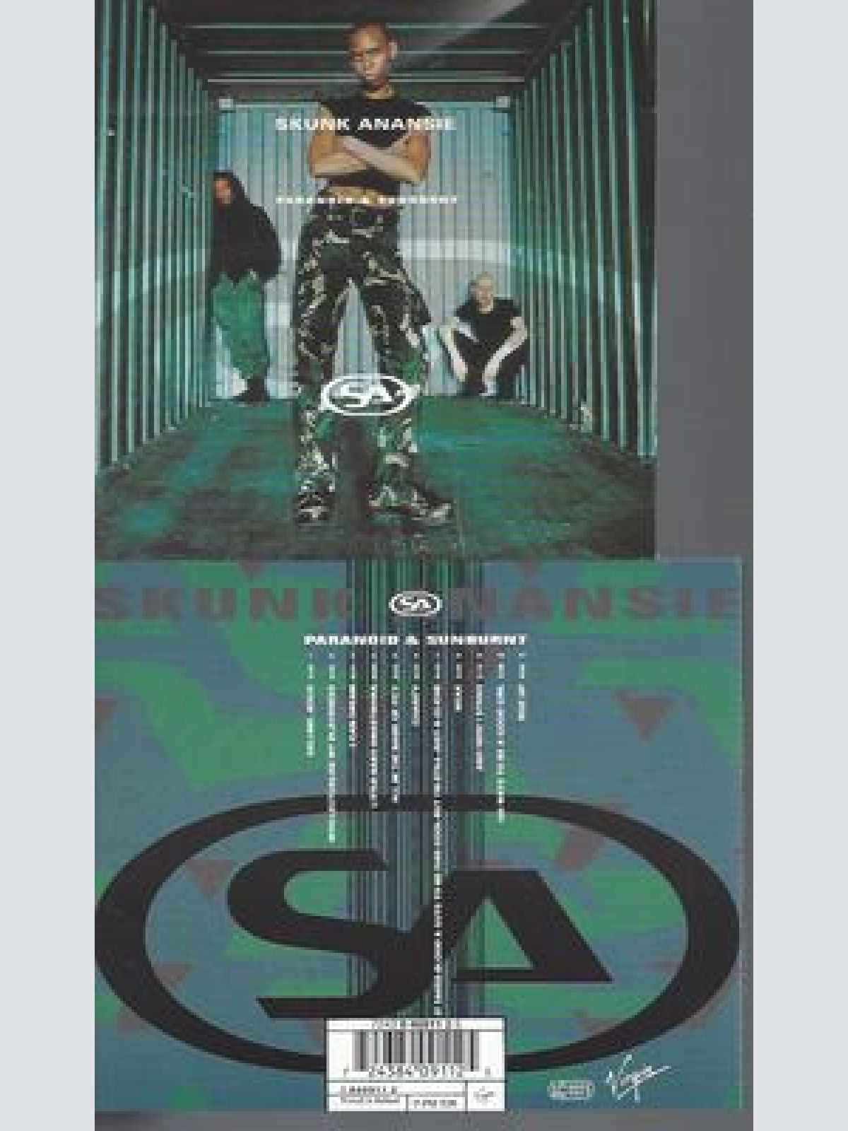 CD--SKUNK ANANSIE - - -- PARANOID & SUNBURNT