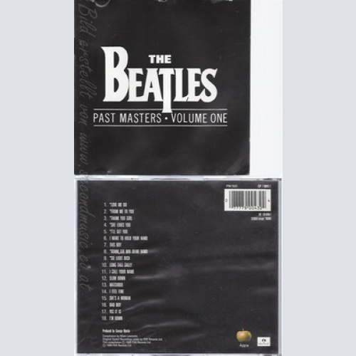CD--THE BEATLES - - -- PAST MASTERS VOL. 1
