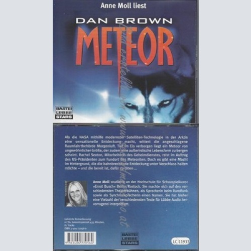 CD--DAN BROWN UND ANNE MOLL -22. SEPTEMBER  - - AUDIOBOOK -- METEOR