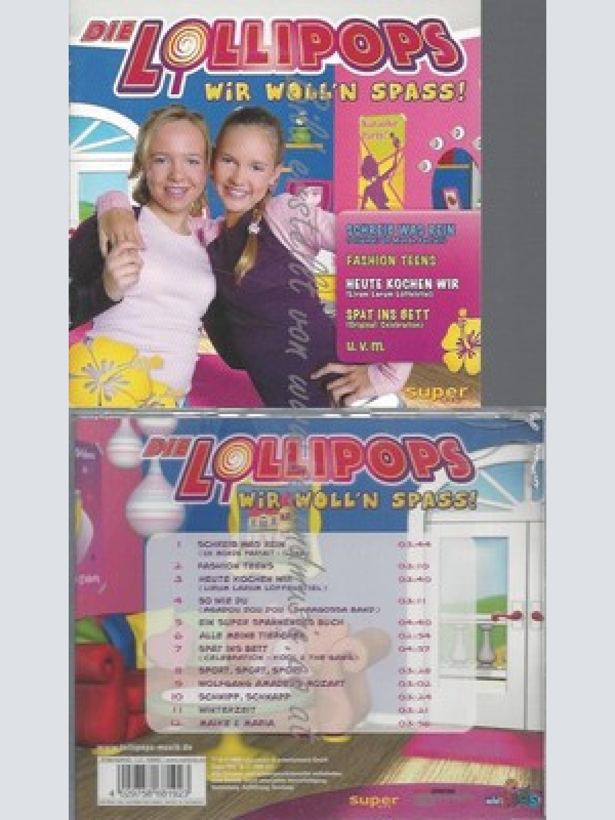 CD--DIE LOLLIPOPS - - -- WIR WOLL'N SPASS!