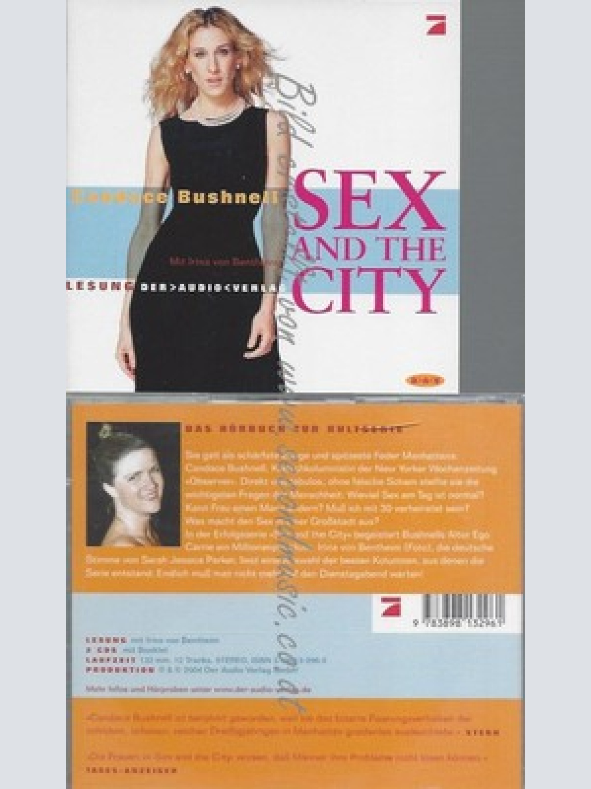 CD-- AUDIOBOOK -- SEX AND THE CITY: LESUNG