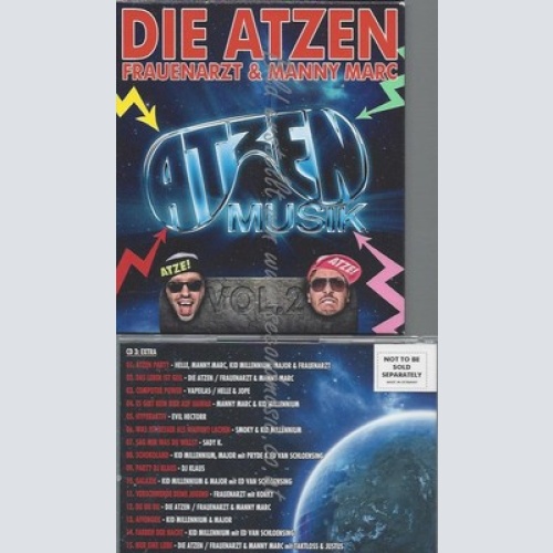 CD--DIE ATZEN FRAUENARZT & MANNY MARC - - - BOX-SET -- PRAESENTIEREN ATZEN MUSIK