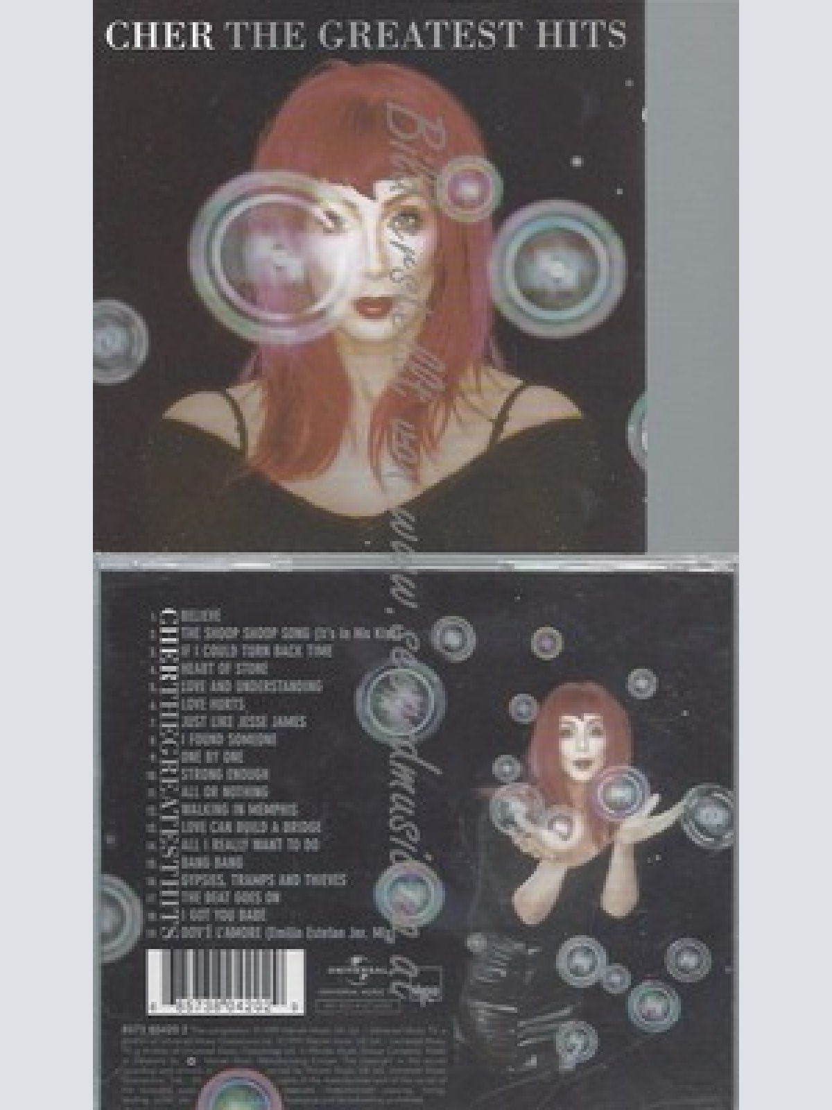 CD--CHER - - -- THE GREATEST HITS