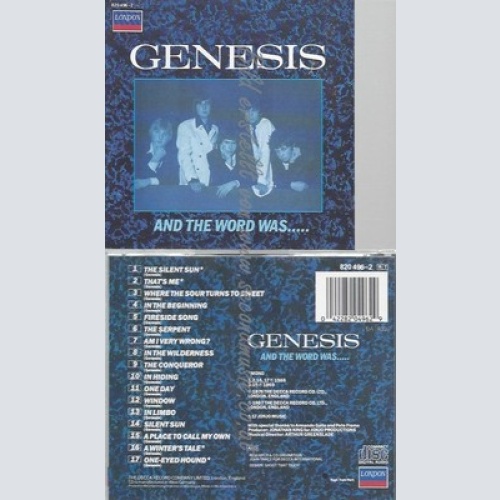 CD--GENESIS --- AND THE WORD WAS