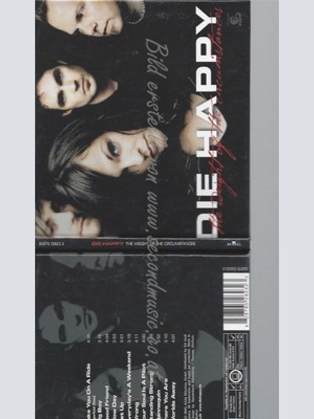 CD--DIE HAPPY - - -- THE WEIGHT OF THE CIRCUMSTANCE -LTD. DIGIPACK-