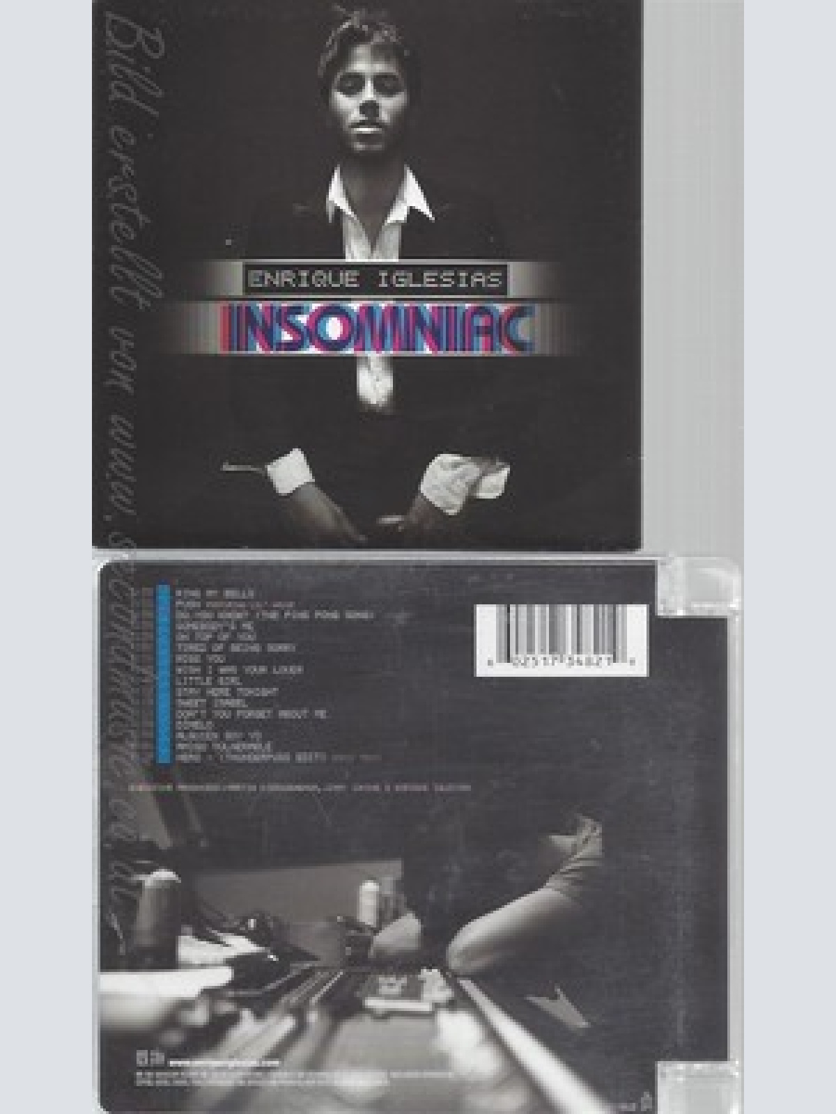 CD--ENRIQUE IGLESIAS UND JANET JACKSON - - -- INSOMNIAC