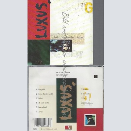 CD--HERBERT GRÖNEMEYER - - -- LUXUS