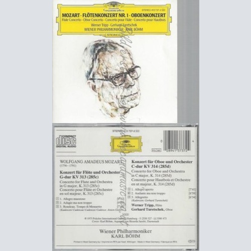 CD--BOENKONZERT / WERNER TRIPP, -KOMPONIST- -198--FLOETENKONZERT NR. 1