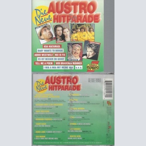 CD--AUSTROHITPARADE III-DIE NEUE --OSTBAHN KURTI--OPUS-LANG-WATERLOO