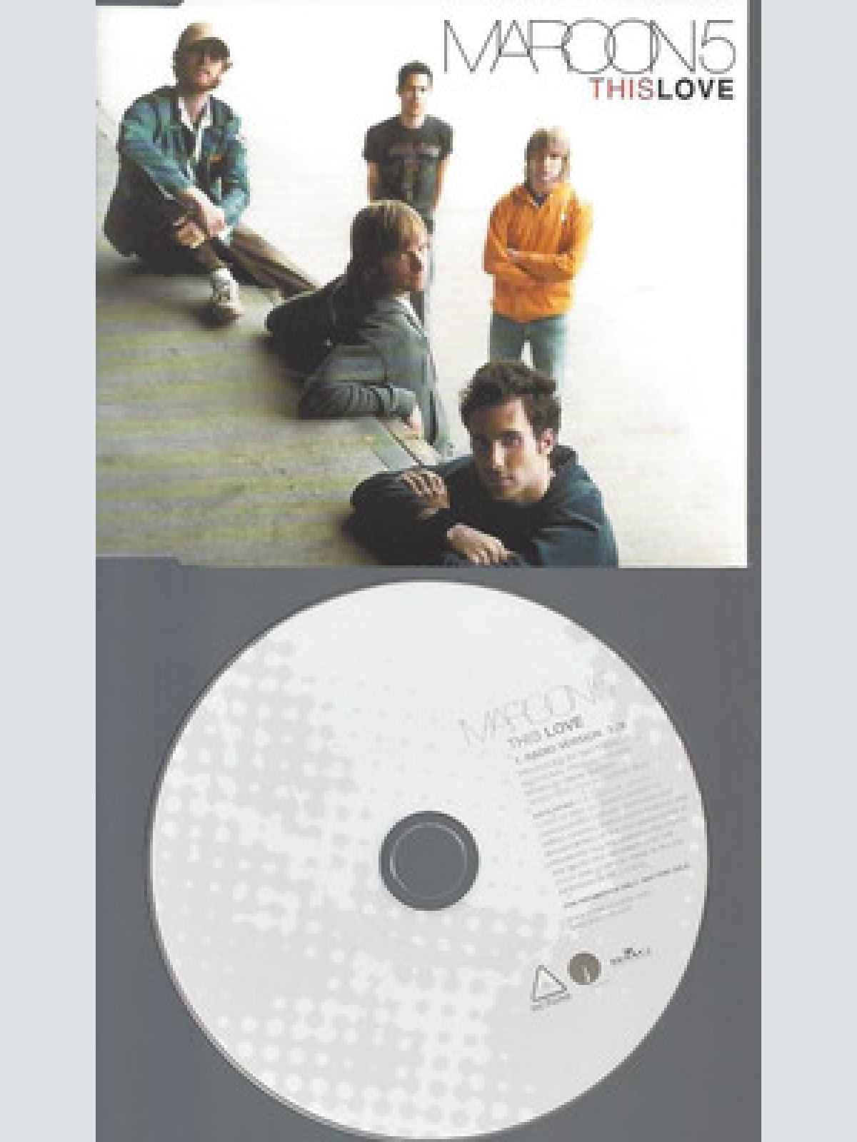 CD--PROMO--MAROON 5 --THIS LOVE
