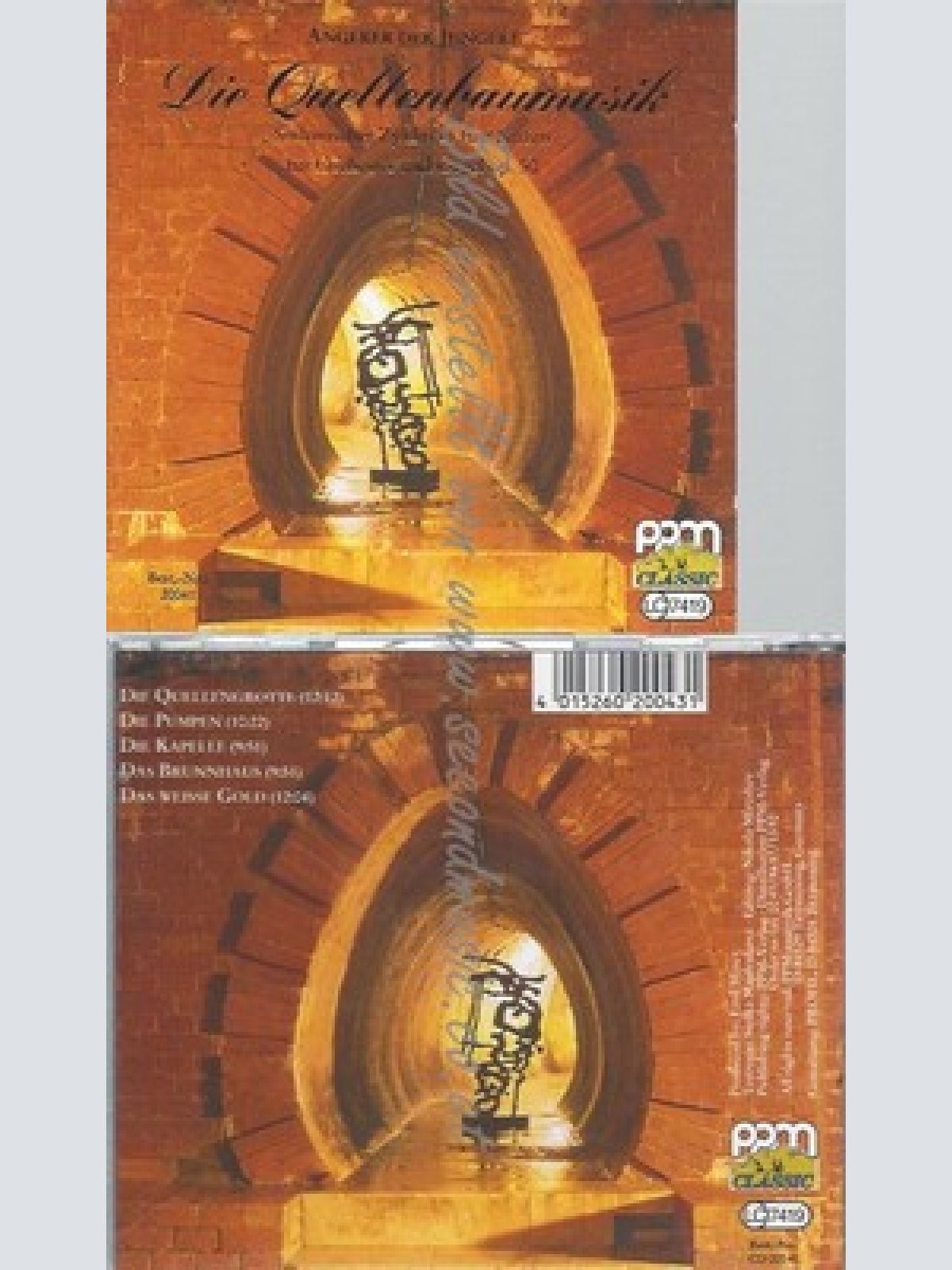 CD--ANGERER DER JUENGERE--QUELLENBAUMUSIK, DIE