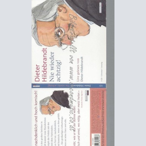 CD--DIETER HILDEBRANDT -- --- NIE WIEDER 8--!