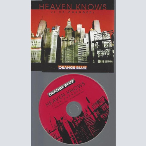 CD--PROMO--ORANGE BLUE--HEAVEN KNOWS