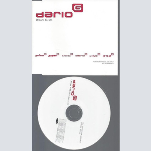 CD--PROMO--DARIO G--DREAM TO ME