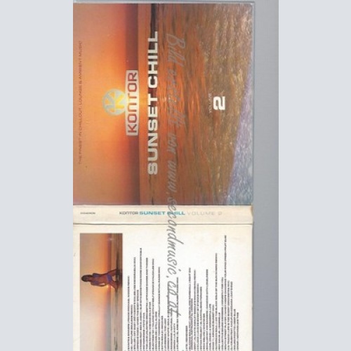 CD--VARIOUS -- - DOPPEL-CD -- KONTOR - SUNSET CHILL VOL. 2