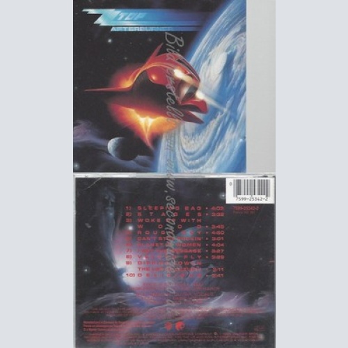 CD--ZZ TOP - - -- AFTERBURNER