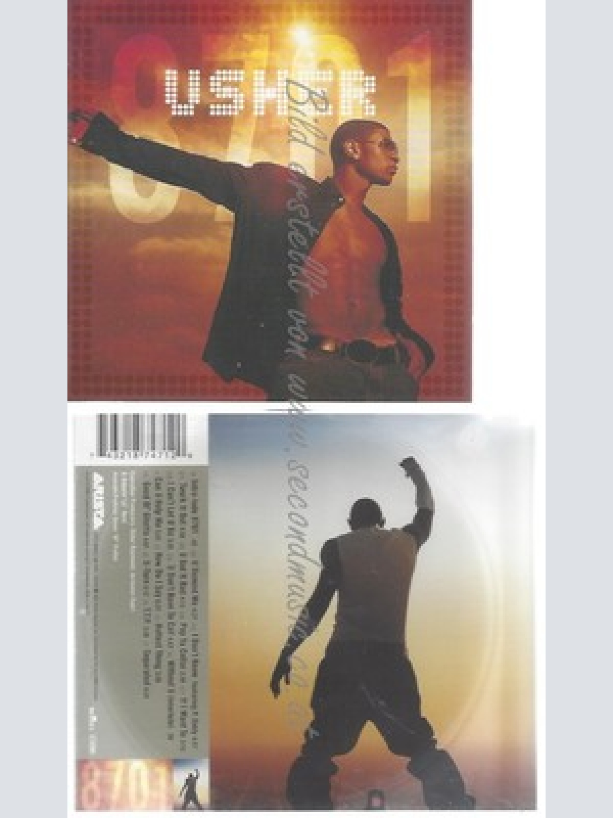 CD--USHER - - -- 8701 + BONUS TRACK -17 TRACKS-
