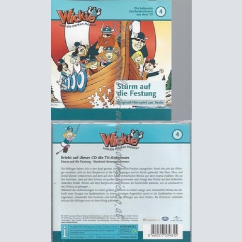 CD--WICKIE UND DIE STARKEN MÄNNER - - -- WICKIE UND DIE STARKEN MÄNNER - FOLGE 4
