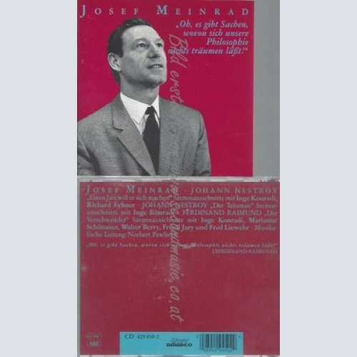 CD--DER VERSCHWENDER / JOSEF MEINRAD -- -- DER TALISMANN