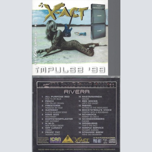 CD--DER X-ACT--SAMPLER VOL 3 --