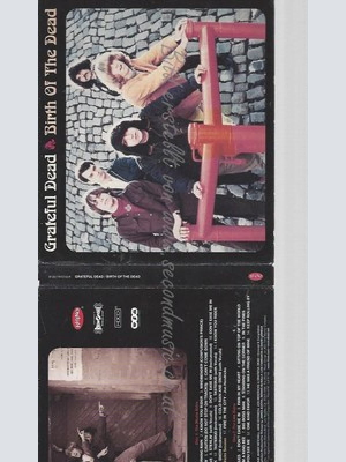 CD--GREATFUL DEAD--BIRTH OF DEAD-2CD DIGI
