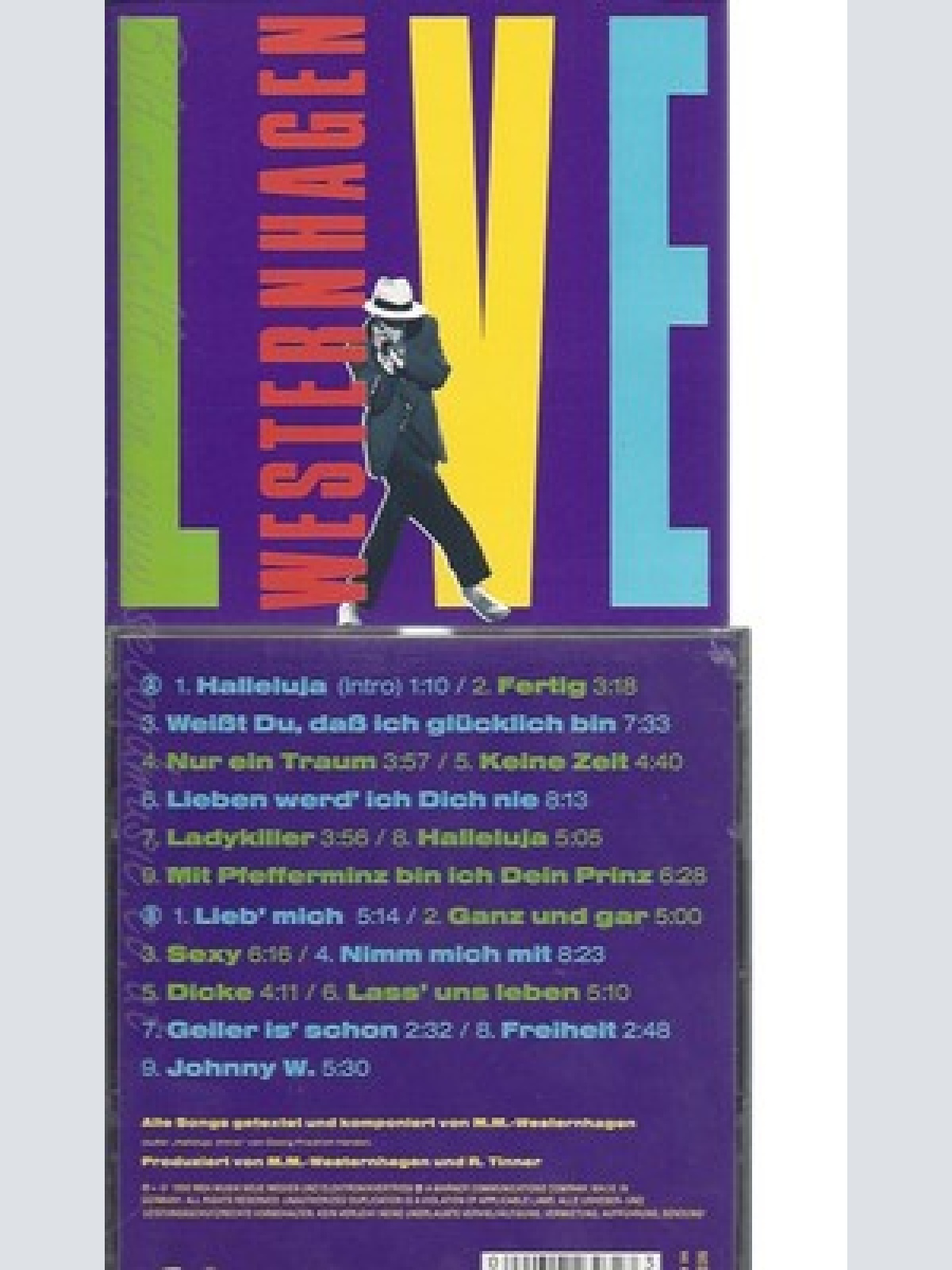 CD--WESTERNHAGEN - - - DOPPEL-CD -- LIVE