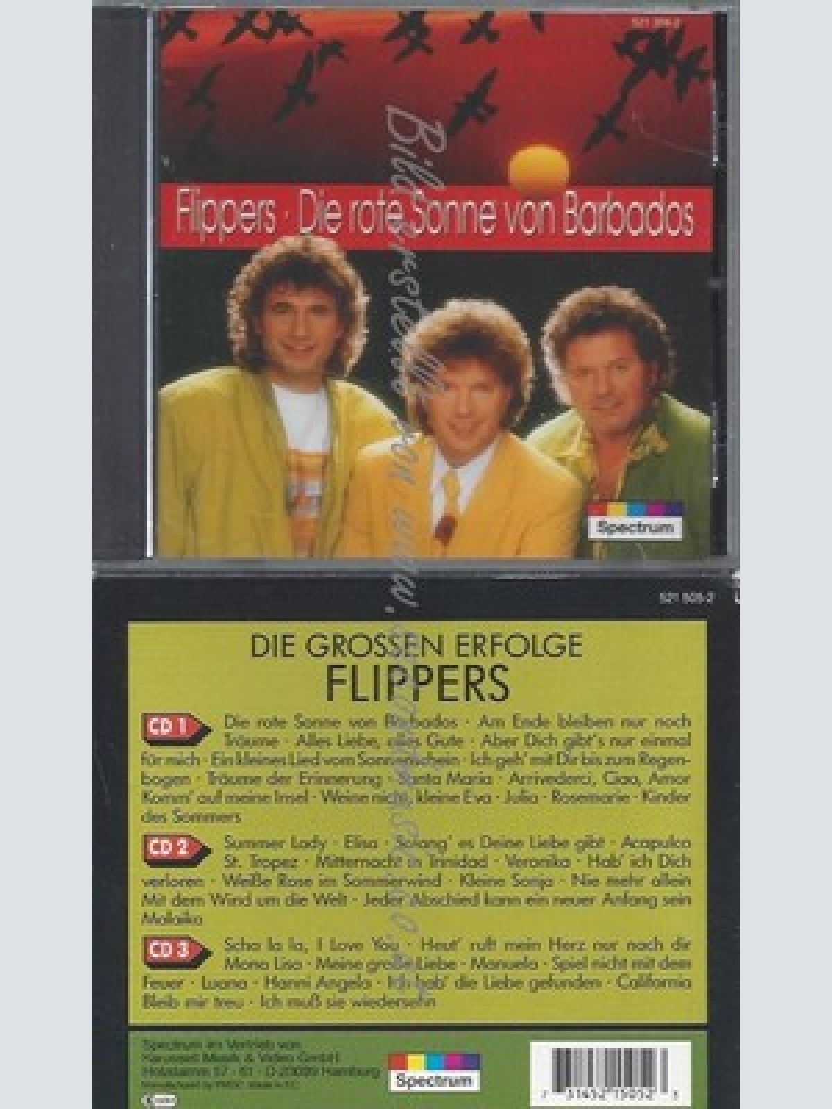 CD--DIE FLIPPERS -- --3 CDSET -- DIE GROSSEN ERFOLGE