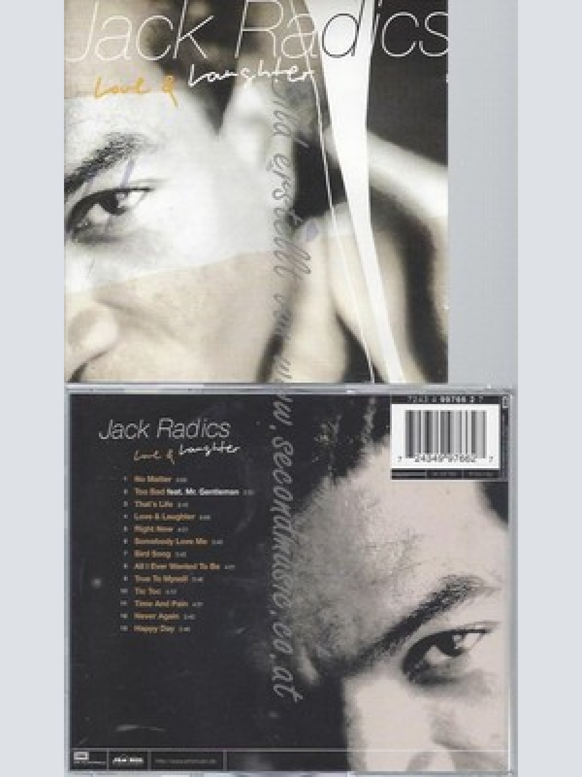 CD--JACK RADICS -- -- LOVE & LAUGHTER