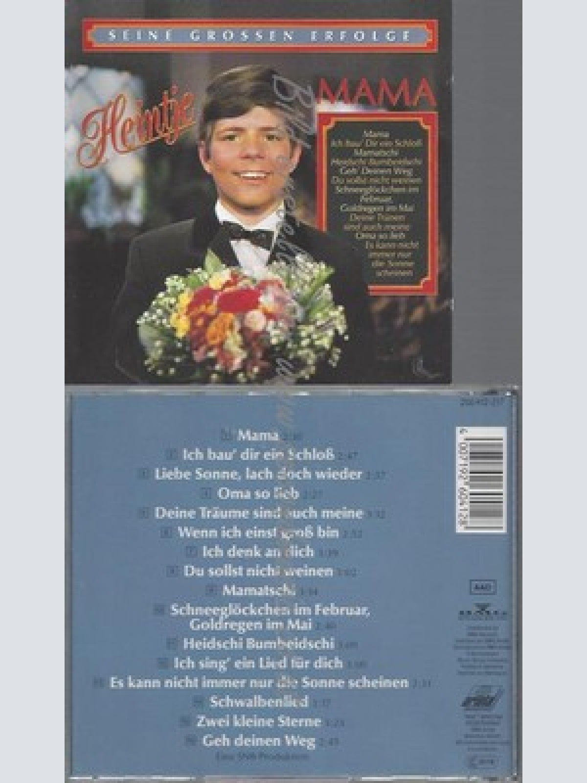 CD--HEINTJE -- -- SEINE GROSSEN ERFOLGE: MAMA