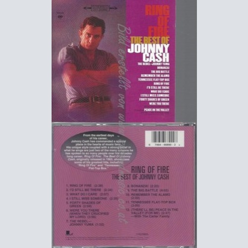 CD--JOHNNY CASH -- -- RING OF FIRE - THE BEST OF