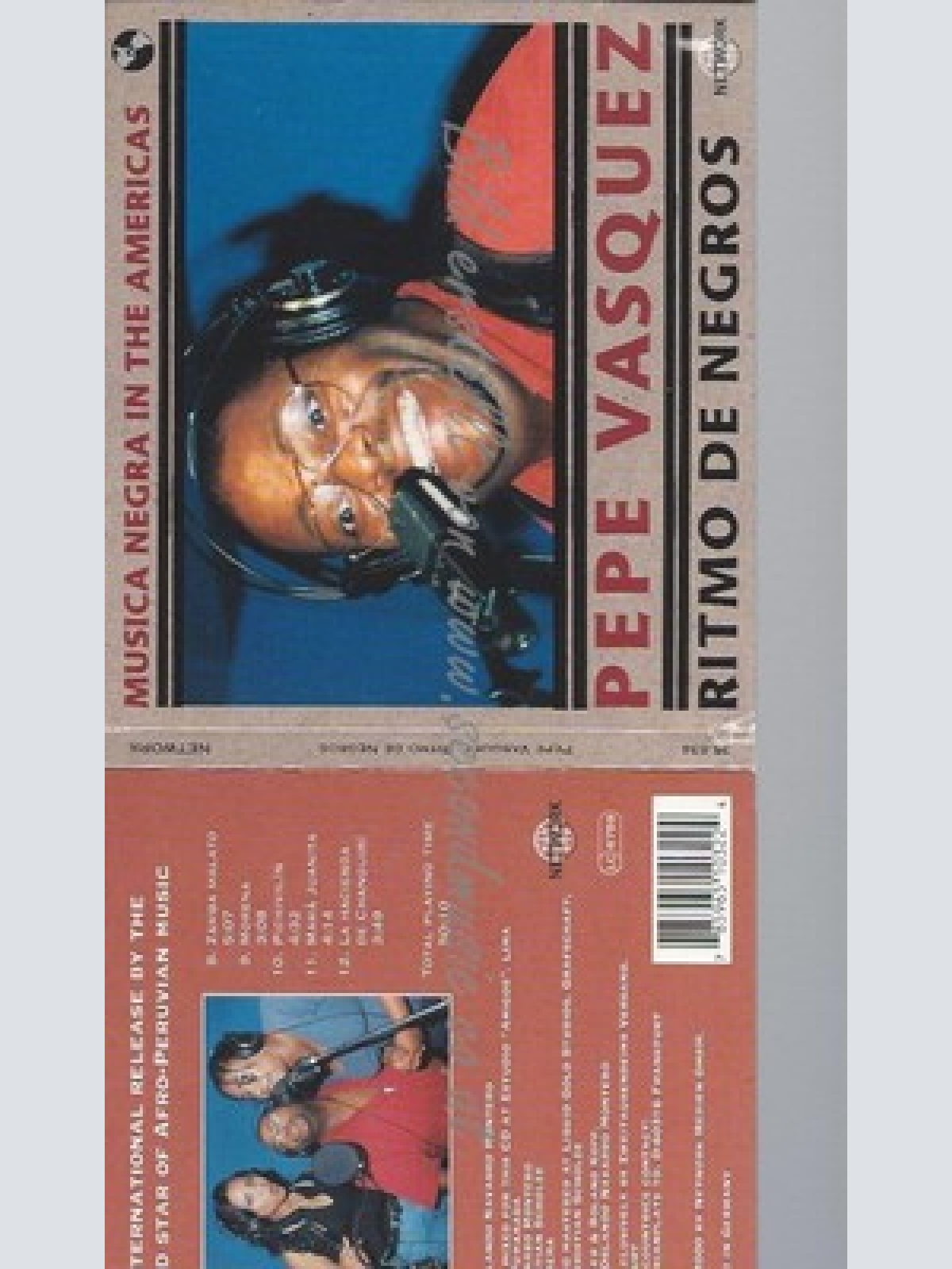 CD--PEPE VASQUEZ -- -- RITMO DE NEGROS --