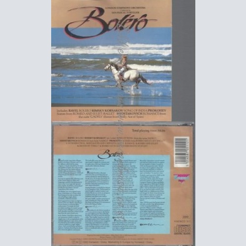 CD--MAURICE RAVEL, LONDON SYMPHONY ORCHESTRA UND YAN--1993--- BOLERO