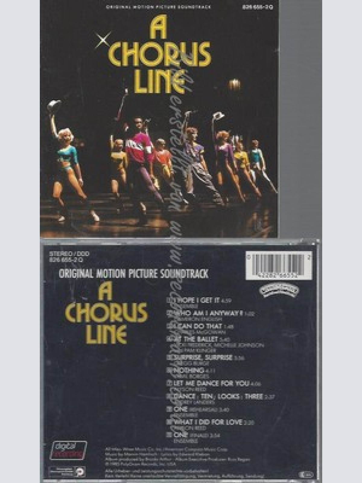 CD--OST/VARIOUS,  MICHELLE JOHNSON -- --- A CHORUS LINE