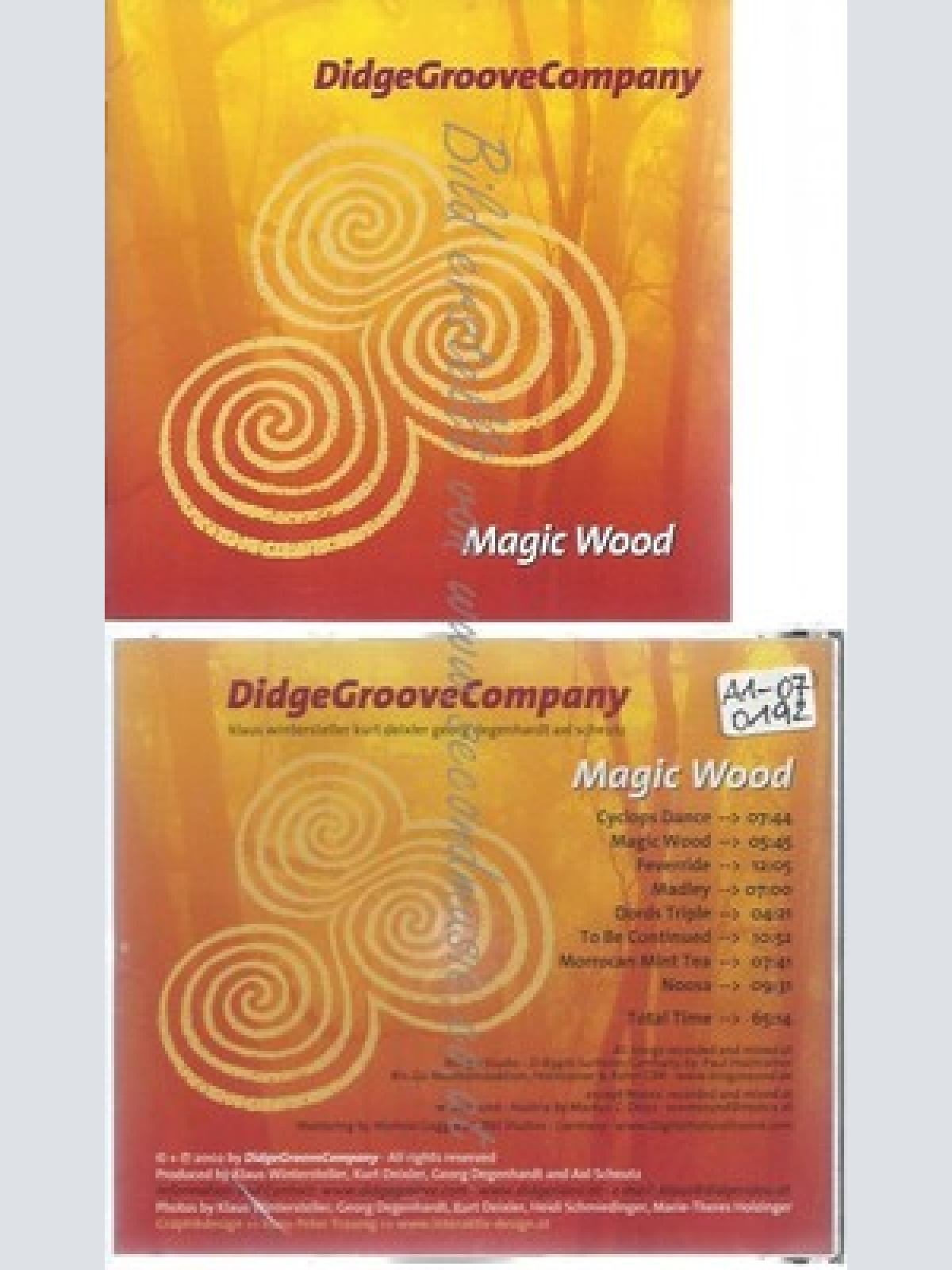 CD--DIDGE GROOVE COMAPNY--MAGIC WOOD