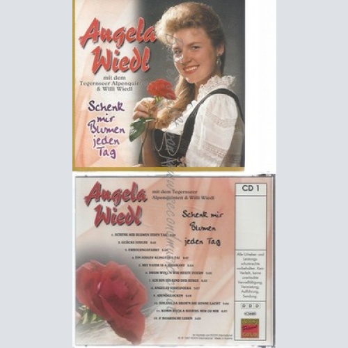 CD--ANGELA WIEDL--SCHENK MIR BLUMEN JEDEN TAG