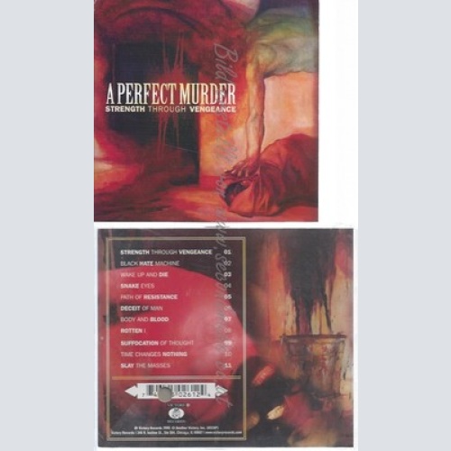 CD--A PERFECT MURDER--STRENGTH THROUGH VENGEANCE--PROMO