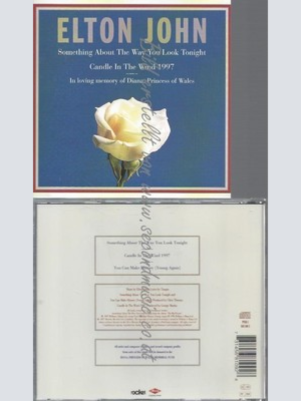 CD--CANDLE IN THE WIND 1997 / ELTON JOHN