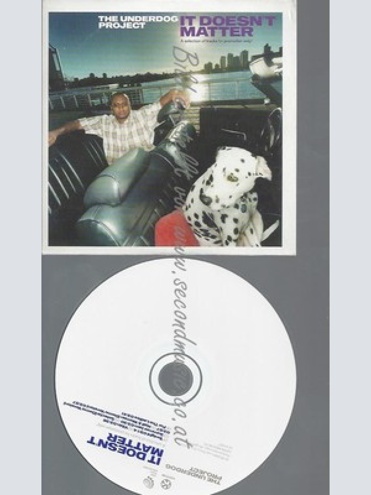 CD--PROMO--THE UNDERDOG PROJECT--IT DOESN'T MATTER