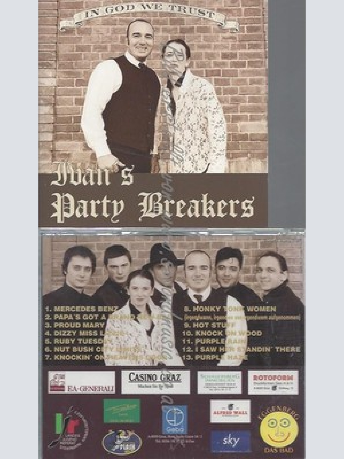 CD--IVAN'S PARTY BREAKERS--IN GOD WE TRUST--
