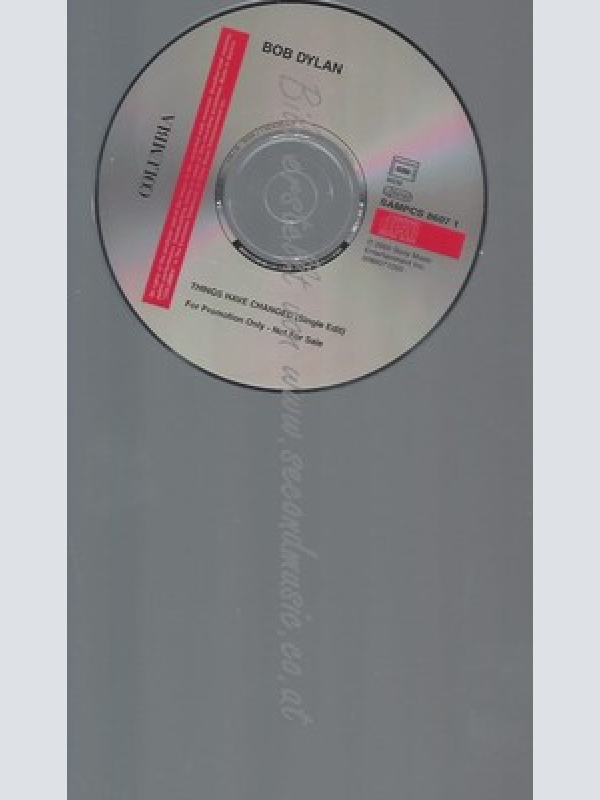 CD--PROMO--BOB DYLAN--THINGS HAVE CHANGED--RARE AUSTRIA